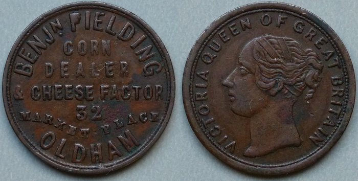 Oldham, Benjn Fielding, corn dealer